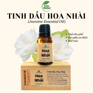 Tinh Dầu Hoa Nhài ( Jasmine Essential Oil) 15ml, Tinh Dầu Thiên Nhiên cam kết đúng mùi