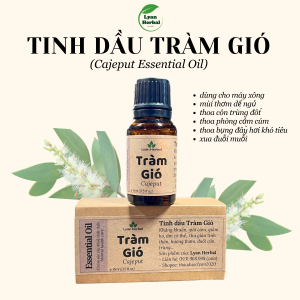 Tinh Dầu Tràm Gió ( Cajeput Essential Oil) 15ml, Tinh Dầu Thiên Nhiên cam kết đúng mùi