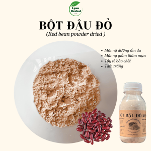Bột Đậu Đỏ nguyên chất làm mặt nạ bột thiên nhiên đắp mặt dưỡng da 