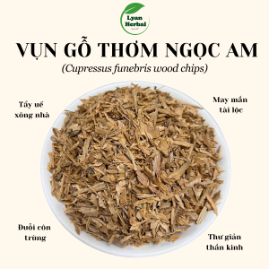 Vụn Gỗ Ngọc Am ( gỗ Hoàng Đàn) thơm dể chịu thần kinh, xông thanh tẩy, tẩy uế xông nhà xả xui phong thủy