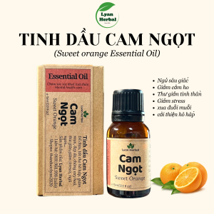 Tinh Dầu Cam Ngọt  ( Sweet Orange Essential Oil) 15ml hương thơm dể chịu tươi mát cam kết đúng mùi