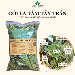 Gói "Lá tắm tẩy trần" xả xui phong thủy , xả phong long, trừ vận đen, khử uế, tắm giảm rôm sẩy mẩn ngứa