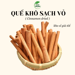 Quế khô sạch vỏ gia vị nấu phở, nấu ăn (túi 1kg) thanh dài 8-10cm 