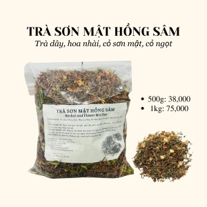 Trà sơn mật Hồng Sâm 
