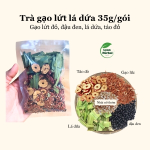 Trà gạo lứt lá dứa 35g/gói