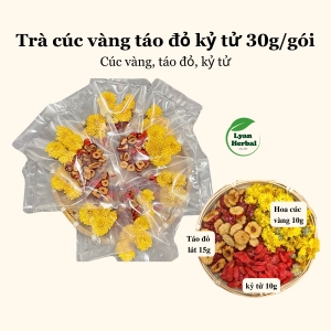 Trà cúc vàng táo đỏ kỷ tử 30g/gói