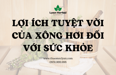 LỢI ÍCH TUYỆT VỜI TỪ VIỆC XÔNG HƠI ĐỐI VỚI SỨC KHỎE