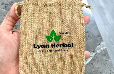  In logo vỏ túi thơm, in túi vải