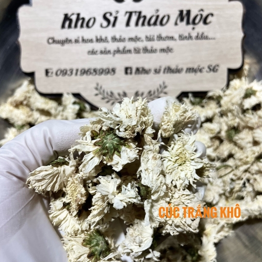 CÚC KHÔ TRẮNG 