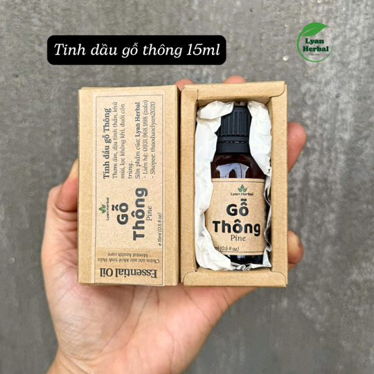 Tinh Dầu Gỗ Thông (Pine) 15ml, Tinh Dầu Thiên Nhiên cam kết đúng mùi tự nhiên