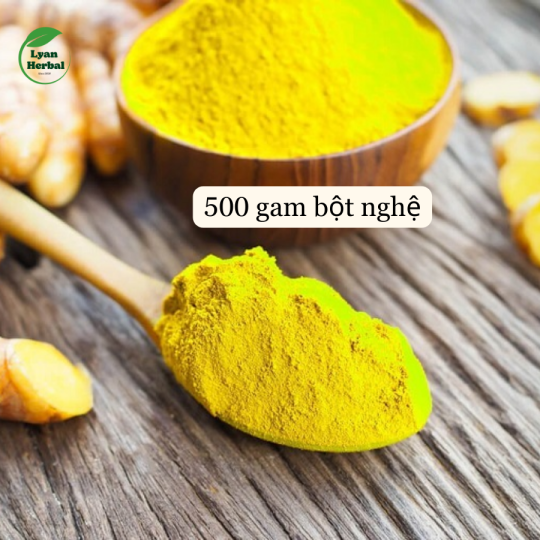 Bột củ Nghệ thiên nhiên dùng làm mặt mạ chăm sóc da mặt, tái tạo da, giảm mụn, giảm thâm dưỡng da, tắm trắng da -1kg