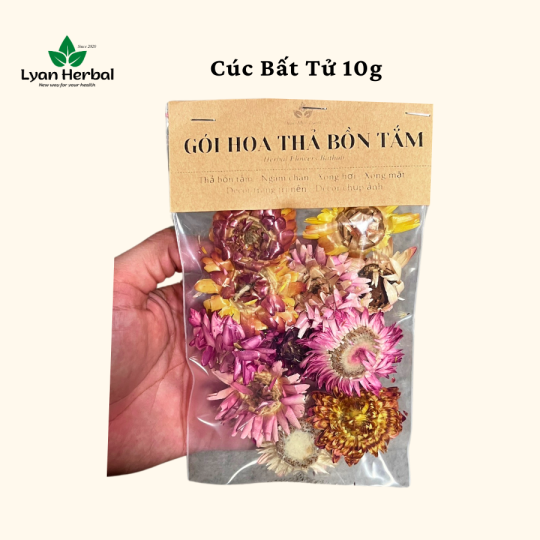 Gói hoa thả bồn tắm mĩ nhiều loại tiện dụng 30g/gói