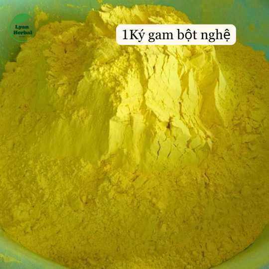 Bột củ Nghệ thiên nhiên dùng làm mặt mạ chăm sóc da mặt, tái tạo da, giảm mụn, giảm thâm dưỡng da, tắm trắng da -1kg