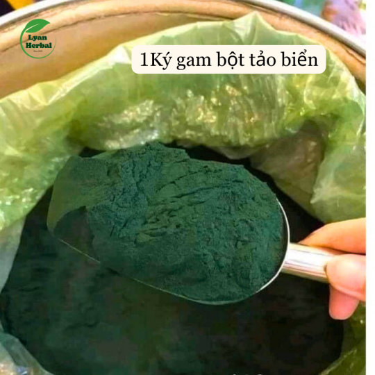 Bột Tảo Biển thiên nhiên dùng làm mặt mạ đắp mặt, tái tạo da, giảm thâm mụn dưỡng da trắng -1kg
