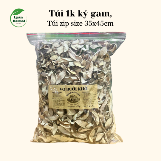 Vỏ bưởi khô hàng cắt mỏng sấy khô giữ hương thơm tốt chất lượng cao