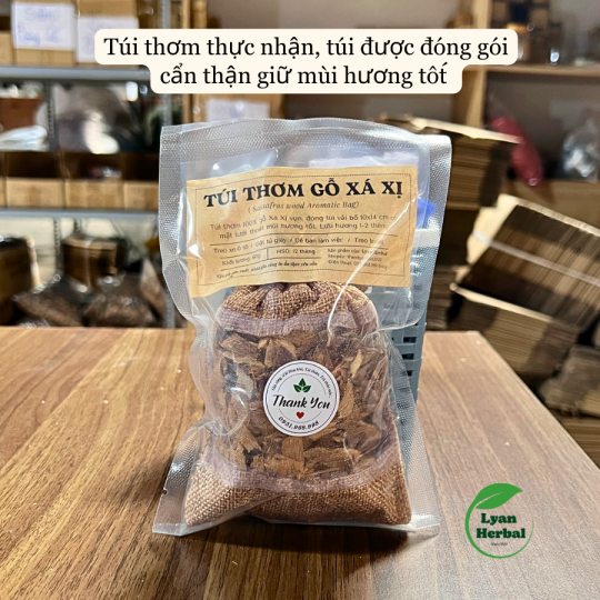 Túi thơm gỗ Xá Xị (Sassafras wood) hương gỗ thơm tự nhiên ấn tượng