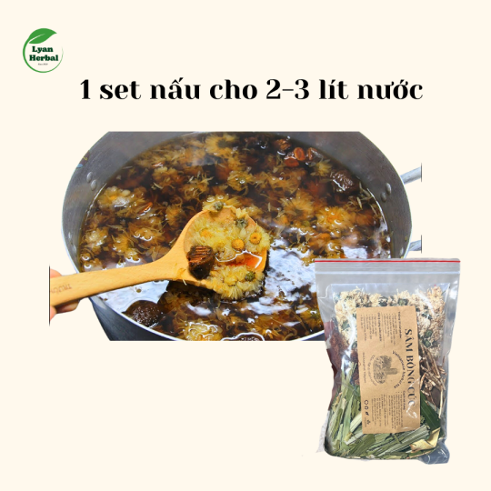 Sâm Bông Cúc 7 vị thảo mộc detox ngủ ngon, mát gan thải độc gan, đẹp da, giảm mỡ, giảm mụn, thanh nhiệt ngày hè
