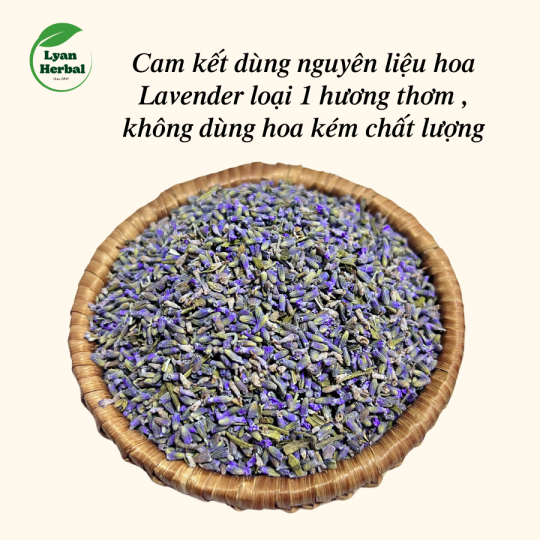 Túi thơm Oải Hương (Lavender) hương thơm tự nhiên thơm nồng màu tím đẹp