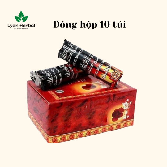 Hộp 10 cây Than hoạt tính xông trầm xông thảo mộc dể cháy, than đốt trầm hương đốt tẩy uế, hun gỗ it khói , không mùi, cháy lâu