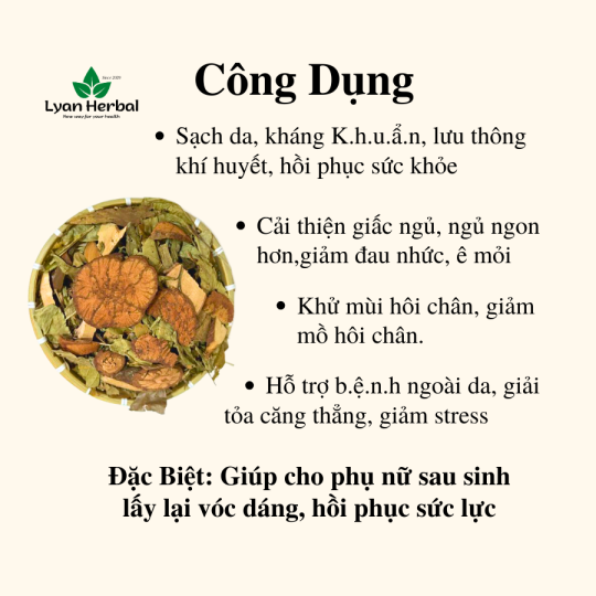 Lá tắm Dao Đỏ Tây Bắc ( Túi 1 ký lô gam) nấu tắm mẹ bầu sau sinh, ngâm bồn, xông hơi giải cảm