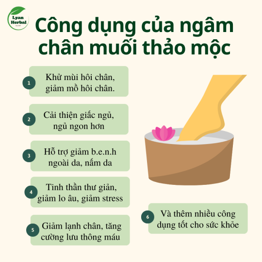 Muối ngâm chân Thuốc Bắc 500g/hủ (loại tốt) có quế hồi gừng khử hôi chân, giảm phong thấp,ngủ ngon