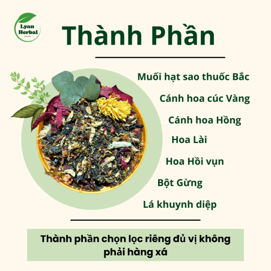 Muối ngâm chân Thuốc Bắc 500g/hủ (loại tốt) có quế hồi gừng khử hôi chân, giảm phong thấp,ngủ ngon