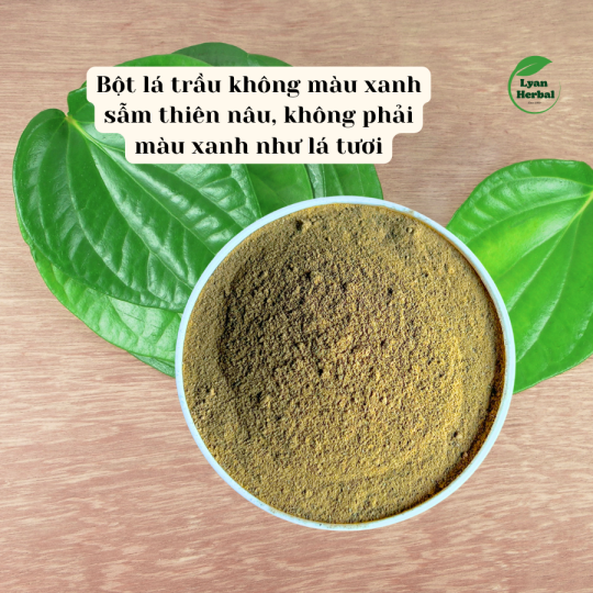 Bột Lá trầu không bột thiên nhiên dùng làm mặt mạ chăm sóc da mặt, tẩy tế bào chết, giảm mụn, giảm thâm dưỡng da- 1kg