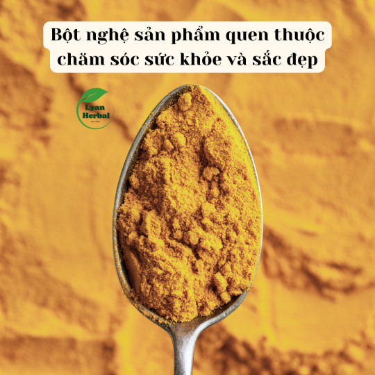 Bột củ Nghệ thiên nhiên dùng làm mặt mạ chăm sóc da mặt, tái tạo da, giảm mụn, giảm thâm dưỡng da, tắm trắng da -1kg