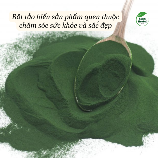 Bột Tảo Biển thiên nhiên dùng làm mặt mạ đắp mặt, tái tạo da, giảm thâm mụn dưỡng da trắng -1kg