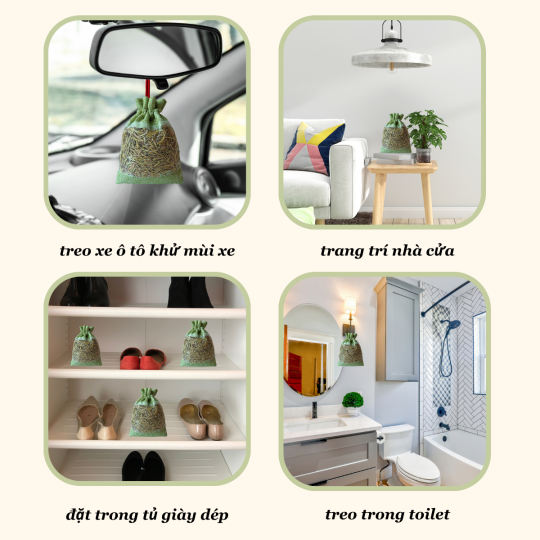 Túi thơm Hương Thảo (Rosemary) túi thơm thảo mộc mùi thoảng nhẹ tự nhiên từ lá hương thảo sấy khô