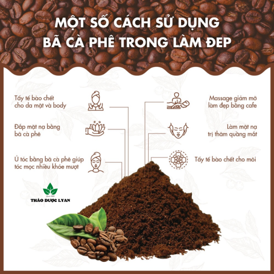 Bột Cà Phê mịn nguyên chất tẩy tế bào chết dưỡng da -1kg