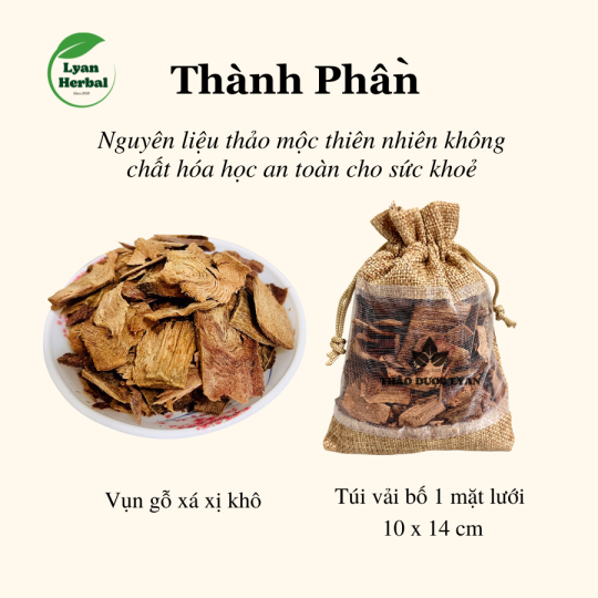 Túi thơm gỗ Xá Xị (Sassafras wood) hương gỗ thơm tự nhiên ấn tượng