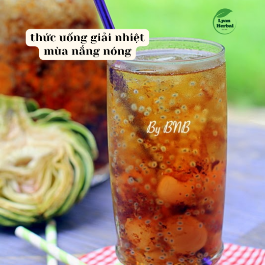 Sâm Atiso hạt chia mát gan 6 vị thảo mộc giúp mát gan thải độc gan, đẹp da, giảm mỡ, giảm mụn, thanh nhiệt ngày hè