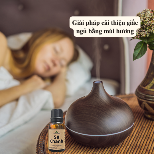 Tinh Dầu Sả Chanh ( Lemongrass Essential Oil) 15ml, Tinh Dầu Thiên Nhiên cam kết đúng mùi