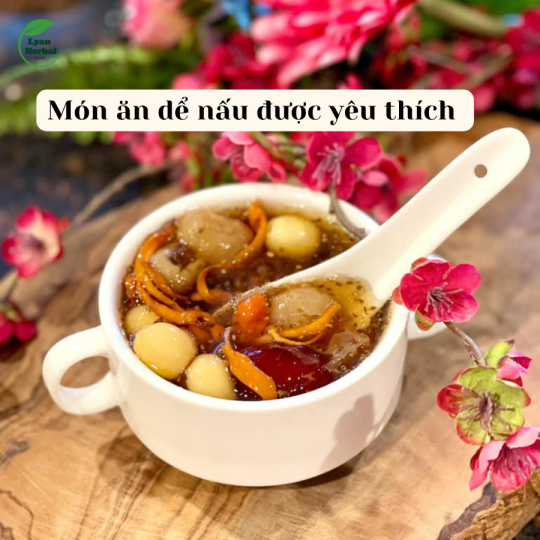 Chè Dưỡng Nhan nguyên liệu tốt 10 loại thảo mộc thanh nhiệt ngày hè nóng, bổ sung dinh dưỡng đẹp da giữ dáng, ngủ ngon