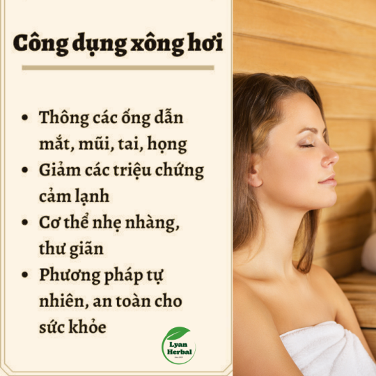 Gói xông hơi giải cảm giảm ho sốt giảm phong hàn cảm lạnh, hồi phục sức khỏe sau bệnh, tắm giảm rôm sẩy mẩn ngứa