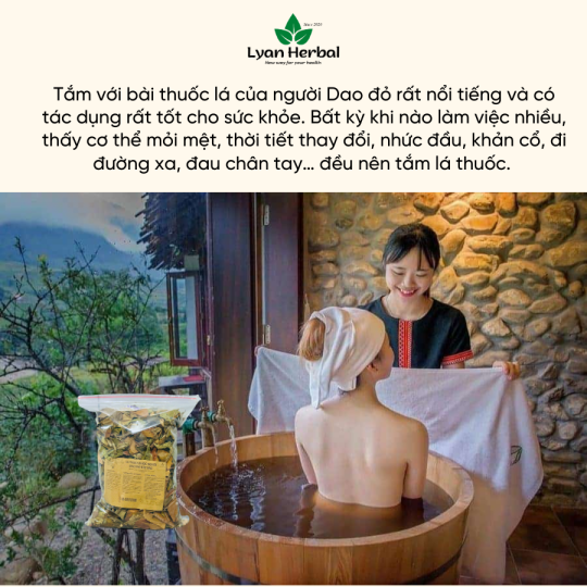 Lá tắm Dao Đỏ Tây Bắc ( Túi 1 ký lô gam) nấu tắm mẹ bầu sau sinh, ngâm bồn, xông hơi giải cảm