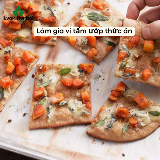 Lá Xô thơm cắt nhỏ 1Kg ( Sage) gia vị hương thơm thanh tẩy năng lượng thần kinh tỉnh táo