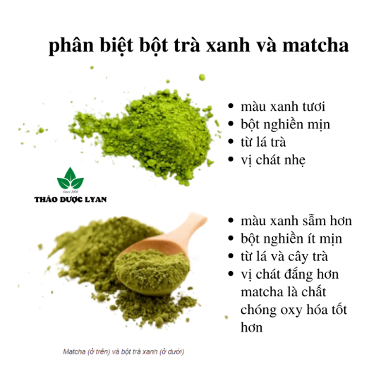 Bột trà xanh nguyên chất đắp mặt dưỡng da giảm thâm mụn, giảm thâm mắt -1kg