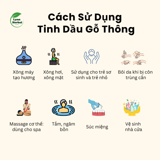 Tinh Dầu Gỗ Thông (Pine) 15ml, Tinh Dầu Thiên Nhiên cam kết đúng mùi tự nhiên