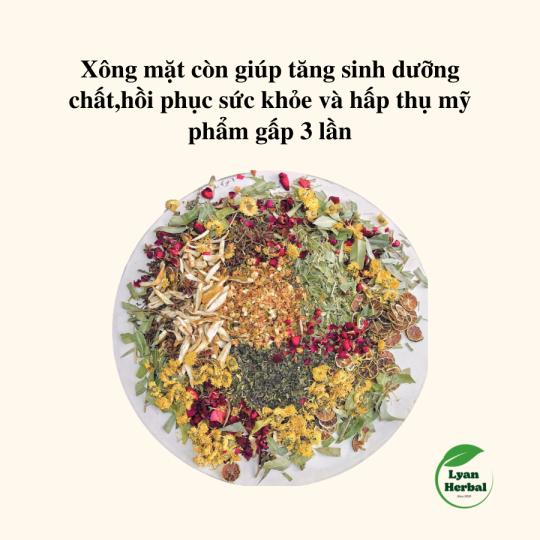 Gói thảo mộc xông mặt (loại tốt) 50g/gói giúp thải độc da, thông thoáng lỗ chân lông, hấp thụ mỹ phẩm