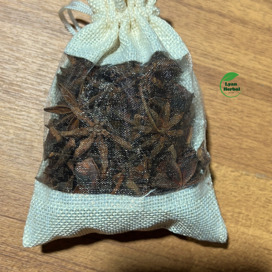Túi thơm Hoa Hồi tự nhiên hương thơm nồng đậm tẩy uế khử âm năng lượng thanh tẩy, đuỗi côn trùng, đuỗi muỗi gián kiến