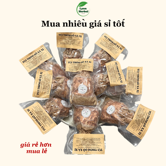 Túi thơm gỗ Xá Xị (Sassafras wood) hương gỗ thơm tự nhiên ấn tượng