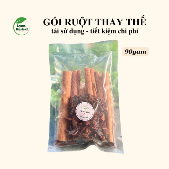 Túi thơm quế và hoa hồi túi thơm thảo mộc hương tự nhiên khử mùi treo xe ô tô khử mùi tủ lạnh khử mùi hôi giày dép