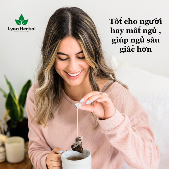 Trà "Thanh Nhiệt" Gạo rang hoa Cúc Nụ Nhài thảo mộc giúp ngủ ngon, thải độc gan, mát gan, giảm mỡ