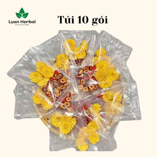 Trà "Dể Ngủ" Cúc Vàng thảo mộc giúp ngủ ngon sâu giấc tốt cho sức khỏe bỏ huyết an thần dưỡng tâm
