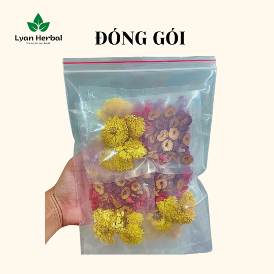 Trà "Dể Ngủ" Cúc Vàng thảo mộc giúp ngủ ngon sâu giấc tốt cho sức khỏe bỏ huyết an thần dưỡng tâm